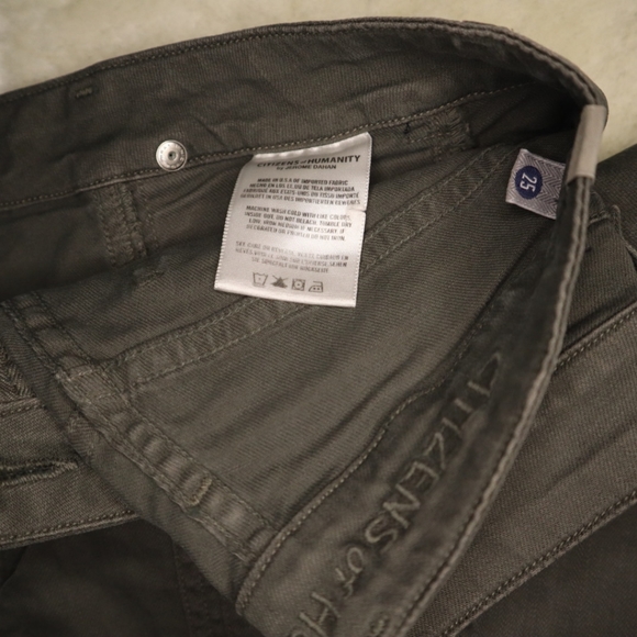 Citizens of Humanity - Alden Cargo Skinny Jeans in Eucalyptus - Picture 9 of 10